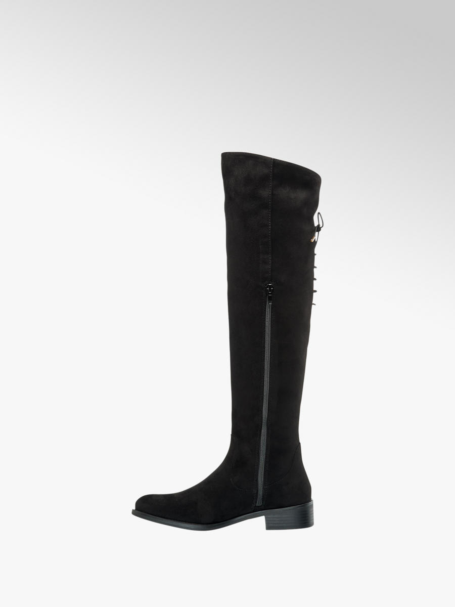 Graceland Zwarte overknee laars Gratis Bezorgd en Retour Graceland Zwarte overknee laars Gratis Bezorgd en Retour